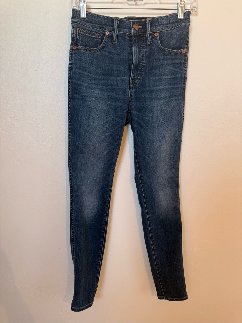 Madewell Women's 10” High-Rise Skinny - Dark Wash